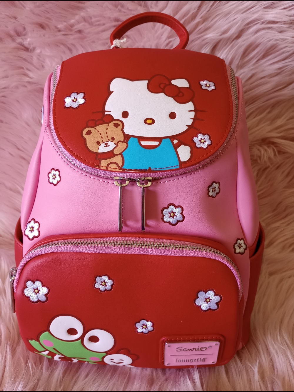 Sanrio Hello Kitty & Friends Color Block Mini Backpack & Wallet - Picture 4 of 13